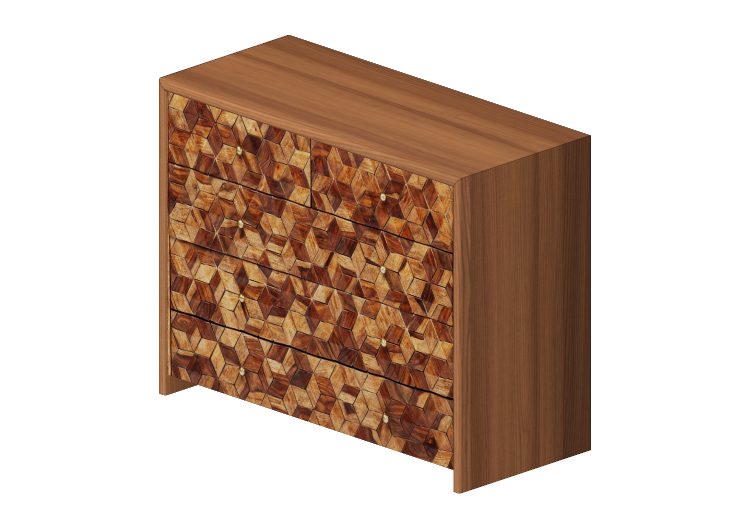 Armarios y Cómodas 3D - Cómoda de madera - Kare - Mirage -... Armarios y Cómodas 3D - Cómoda de madera - Kare - Mirage -...