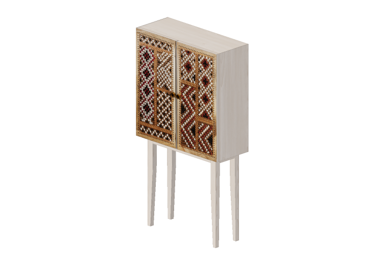 Wardrobes and Cabinets 3D - Wooden chest of drawers - Kare... Wardrobes and Cabinets 3D - Wooden chest of drawers - Kare...