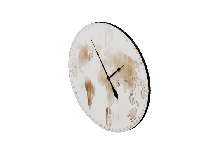 Horloges 3D - Horloge murale - Kare - Antique World - 64522... Horloges 3D - Horloge murale - Kare - Antique World - 64522...