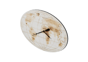 Relojes 3D - Reloj de pared - Kare - News World - 64527