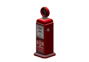 Orologi 3D - Orologio da tavolo - Kare - Gasoline - 64511