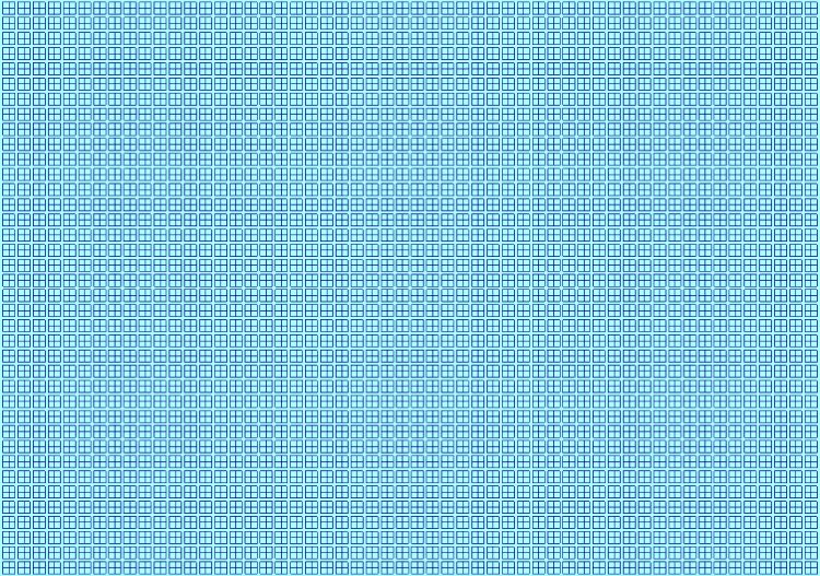Quilted ferns - basaltic rocks - density 80 - ACCA software