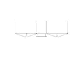 Armoires DWG - Armoire battants et tiroirs 01