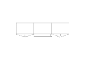 DWG Schr&auml;nke - Kleiderschrank mit Drehfl&uuml;gel und Schubladen 03