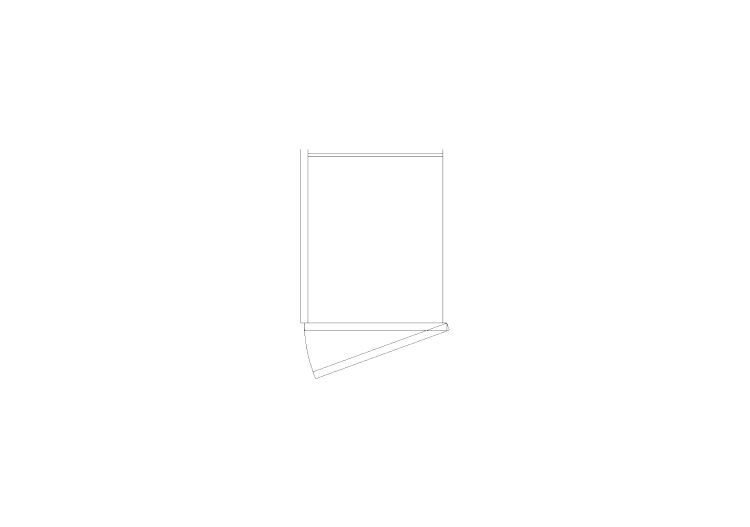 DWG Schränke - Kleiderschrank Drehflügel einflügelig 04 -... DWG Schränke - Kleiderschrank Drehflügel einflügelig 04 -...