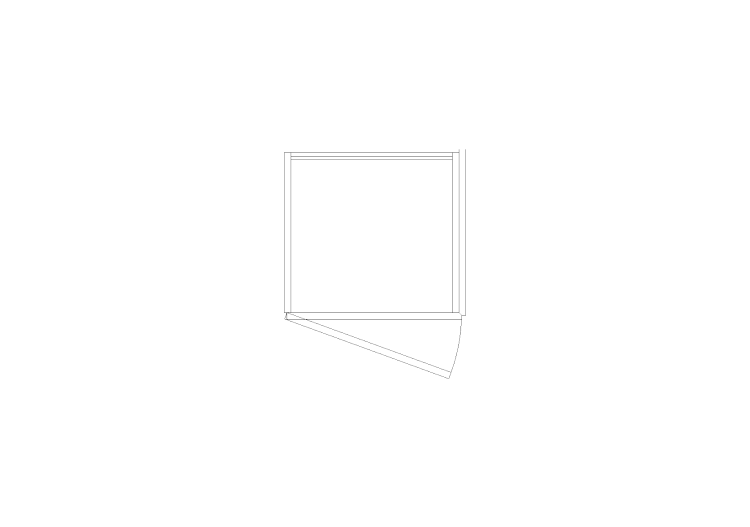 Armoires DWG - Armoire un seul battant 09 - ACCA software Armoires DWG - Armoire un seul battant 09 - ACCA software