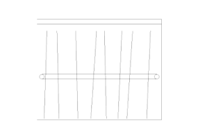 Armoires DWG - Cabine portemanteau 07