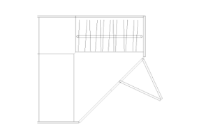 Armoires DWG - Composition Cabine 02