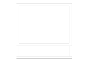 Armoires DWG - Chambre tiroirs 14