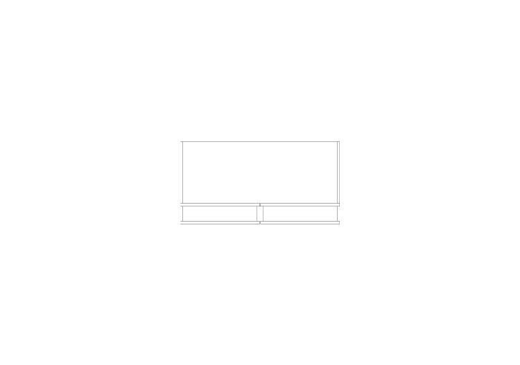 DWG Schränke - Schlafzimmer Schubladen 16 - ACCA software DWG Schränke - Schlafzimmer Schubladen 16 - ACCA software