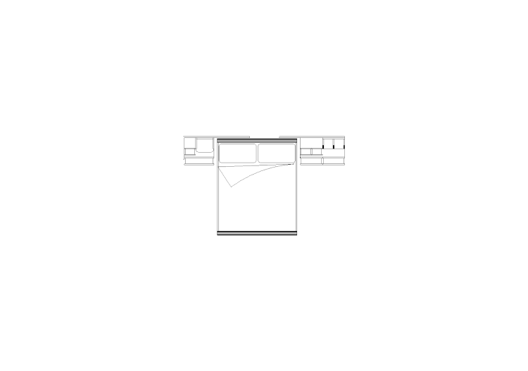 Armadi DWG - Camera composizione tipo 2 05 - ACCA software Armadi DWG - Camera composizione tipo 2 05 - ACCA software