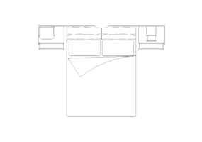Armarios DWG - Habitacion composici&oacute;n tipo 3 01