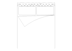 Armarios DWG - Habitaci&oacute;n cama 12