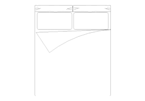 Armarios DWG - Habitaci&oacute;n cama 14