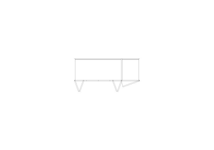 Wardrobes DWG - Bookshelf Composition 08 - ACCA software Wardrobes DWG - Bookshelf Composition 08 - ACCA software