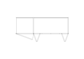 Arm&aacute;rios DWG - Estante composta 12
