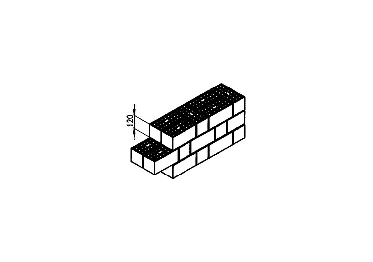 Ladrillo semimacizo (250*120*120) - ACCA software