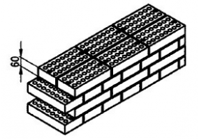 Mattone laterizio semipieno (280*140*60)