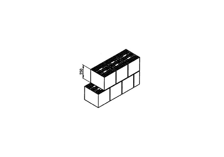 Blocco laterizio semipieno (300*250*250) - ACCA software