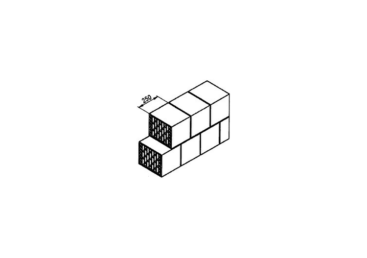 Brique creuse (300*250*250) - ACCA software