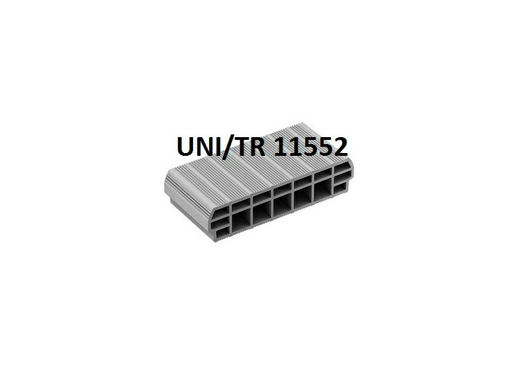 Hollow brick - resistance 0.20 - ACCA software