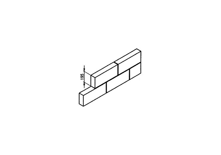 Leichtbeton-Block (488*88*195) - MS 65 - ACCA software