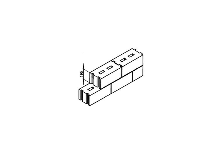 Leichtbeton-Block (500*245*195) - MS 189 - ACCA software