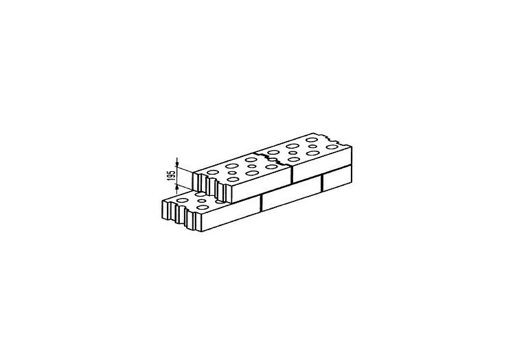 Betonhohlblockstein (450*295*195) - MS 298 - ACCA software