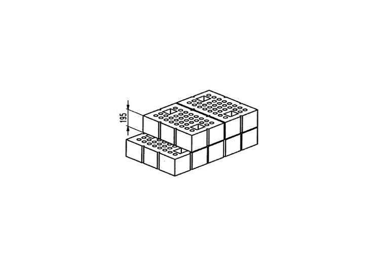 Light-weight cement block (450*300*195) - MS 418 - ACCA...