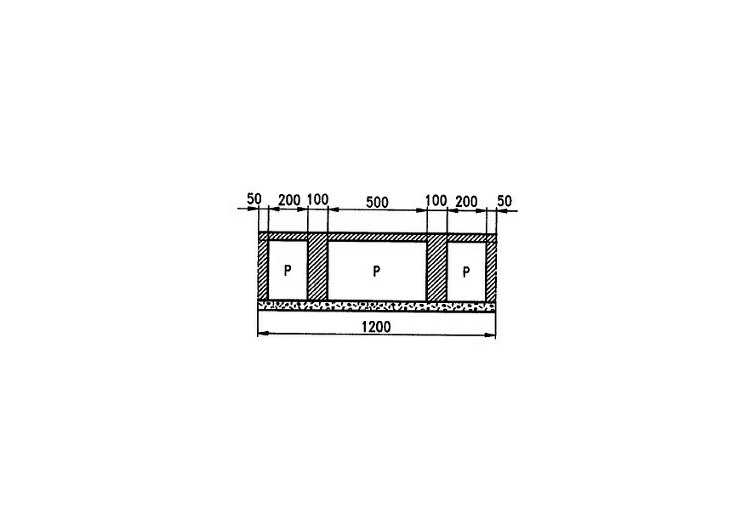Polystyrene blocks floor slab - ACCA software