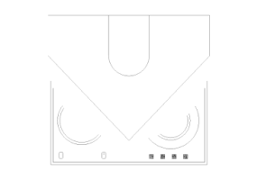 DWG K&uuml;chen - Abzugshaube 60 10