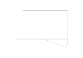 Kitchens DWG - Corner Columns 105 01
