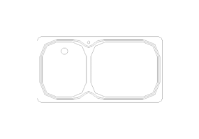 Cucine DWG - Lavello p50xl95 10