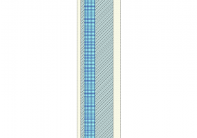 MPF03 - Pre-compressed insulated concrete wall [120.0]