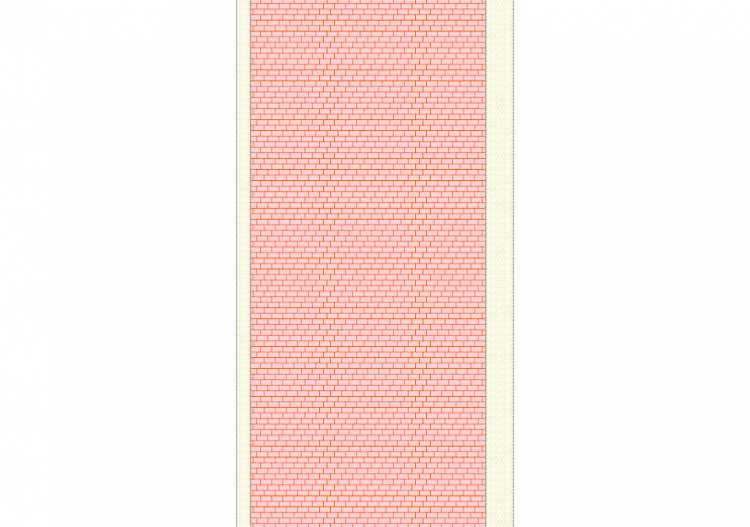 Hollow brick or tuff masonry - 15cm - UNI/TR 11552 sheet 2...