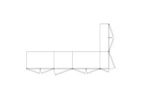 Muebles DWG - &Aacute;ngulo composici&oacute;n 02
