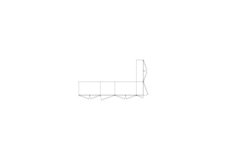 Móveis DWG - Canto conjunto 02 - ACCA software Móveis DWG - Canto conjunto 02 - ACCA software
