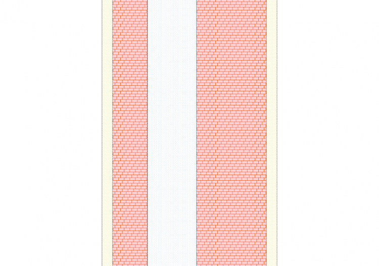 Curtain wall with air gap [250.0] - ACCA software