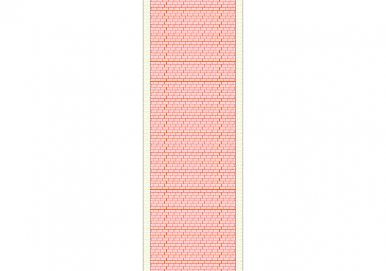 Clay brick Partition Wall [140.0] - ACCA software