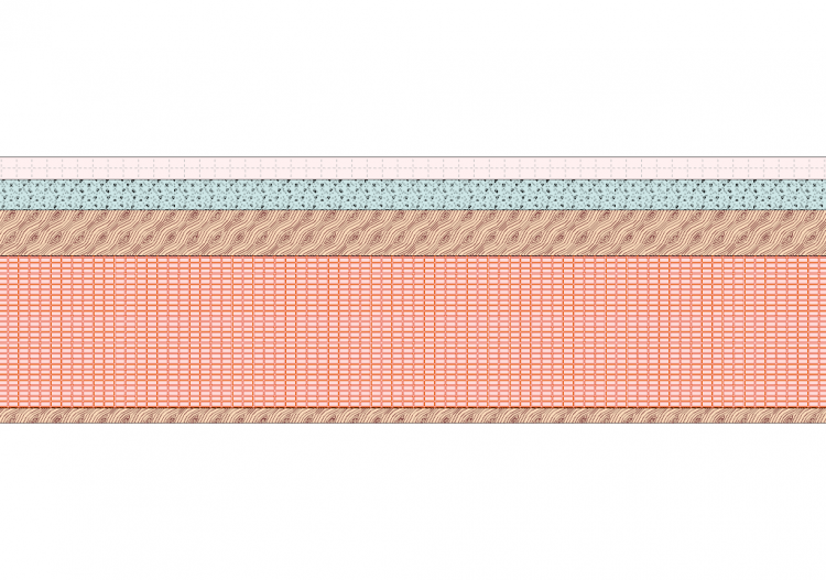 Plancher bois avec béton léger et matelas d'air [175.0] -...