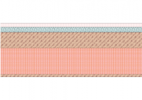 Plancher bois avec béton léger et matelas d'air [205.0]