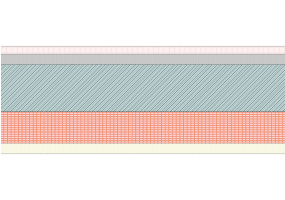 Slab steel profiles and flat brick elements [205.0]