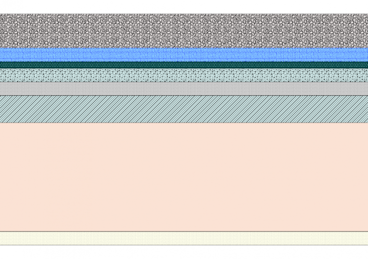 Insulated flat non-walkable roof [340.0] - ACCA software