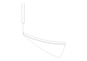 Furniture DWG - Rounded Column 02