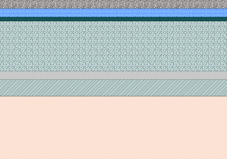 Insulated flat non-walkable roof [440.0] - ACCA software