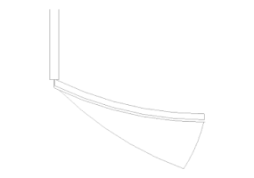 Furniture DWG - Colonne Courbe 05