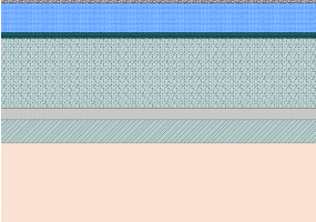 Insulated flat non-walkable roof [470.0]