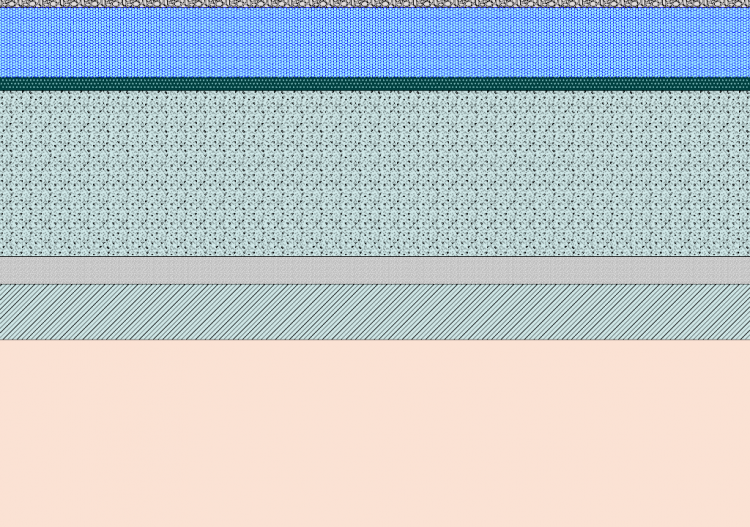 Insulated flat non-walkable roof [470.0] - ACCA software