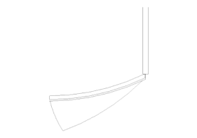 Furniture DWG - Rounded Column 09