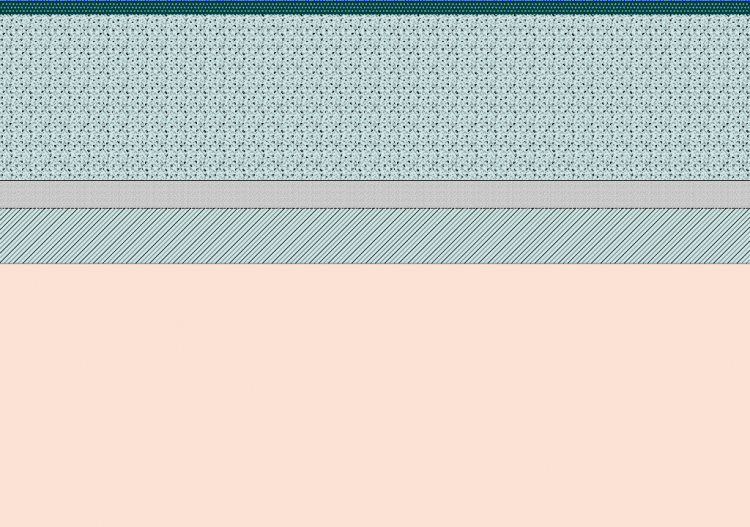 Insulated flat non-walkable roof [520.0] - ACCA software